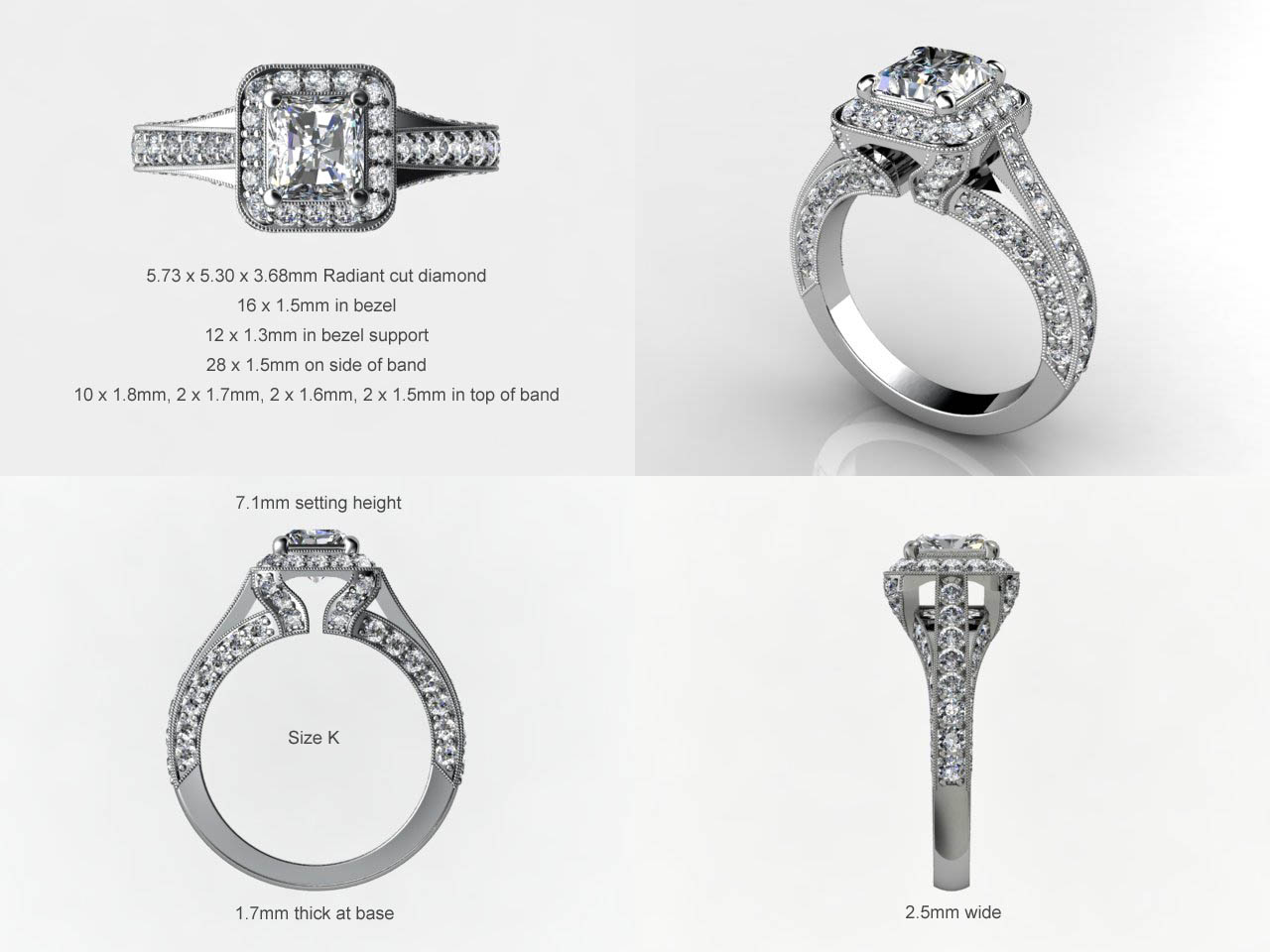 Diamond Ring CAD