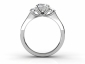 diamond tirlogy ring MW53 image three