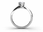 engagement ring SWR65 through finger image