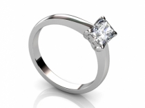 Radiant Diamond Ring SPAF06