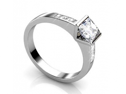 Platinum ring SAP38 profile view