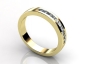 Gold wedding rings WLDY04